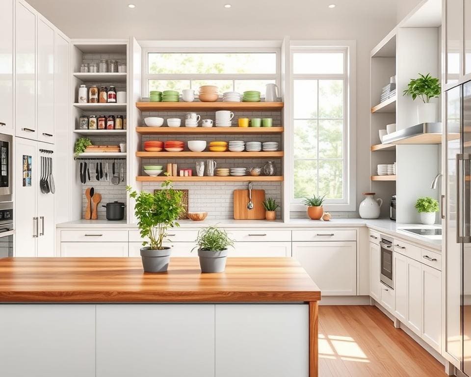 Hoe maak je je keuken praktischer met slimme opbergers?