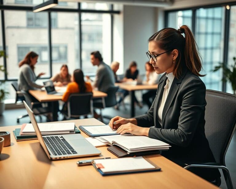 Hoe ondersteunt een office manager dagelijkse processen?