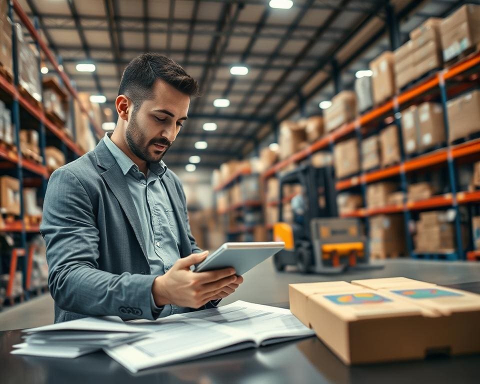 Hoe werkt een logistiek planner in een magazijnomgeving?