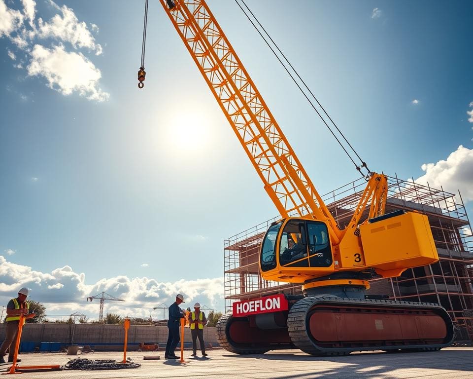 Waarom kiezen bouwbedrijven voor Hoeflon huren bij hijswerk?