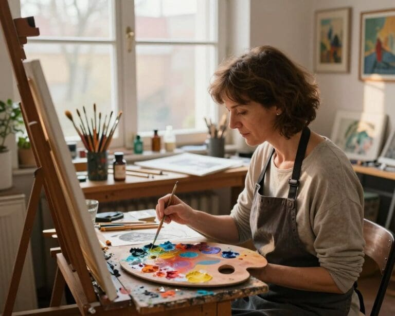 Waarom kiezen kunstenaars voor een eigen atelier?