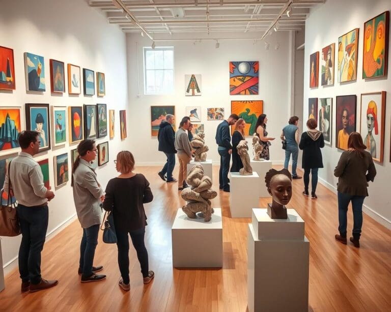 Waarom kiezen kunstenaars voor exposities in galerieën?