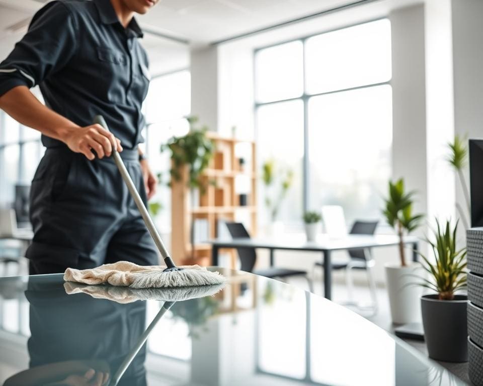 Wat houdt bedrijfsschoonmaak voor kantoren precies in?