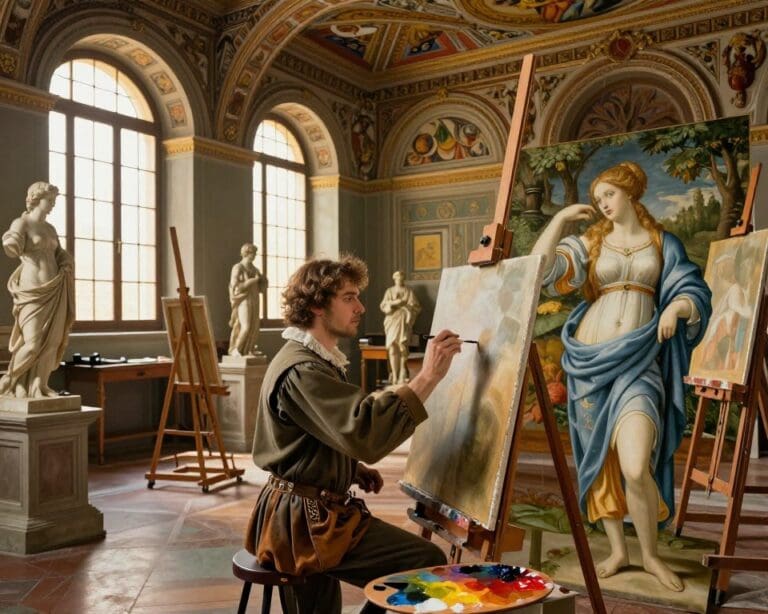 Wat kenmerkt de kunst van de renaissance?