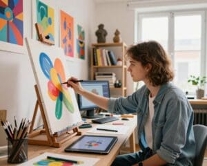 Wat maakt digitale kunst populair bij nieuwe kunstenaars?