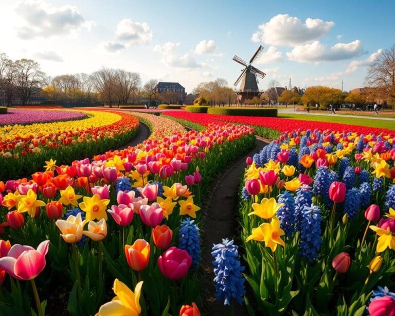 Wat maakt een bezoek aan de Keukenhof zo kleurrijk?