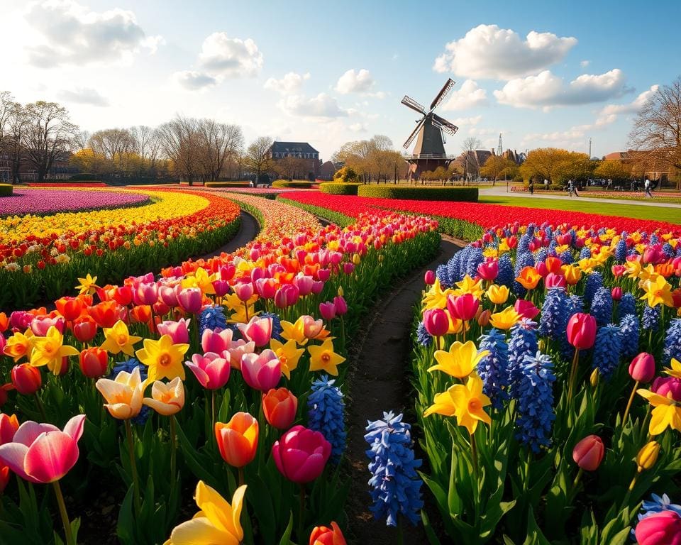 Wat maakt een bezoek aan de Keukenhof zo kleurrijk?