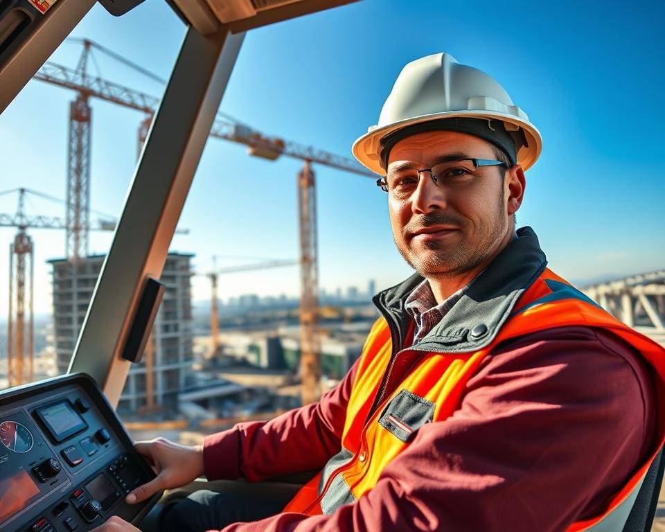 Wat maakt een kraanmachinist onmisbaar op de bouwplaats?