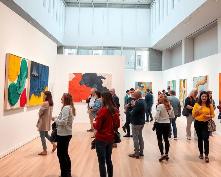 Wat maakt moderne kunst exposities zo populair bij bezoekers?
