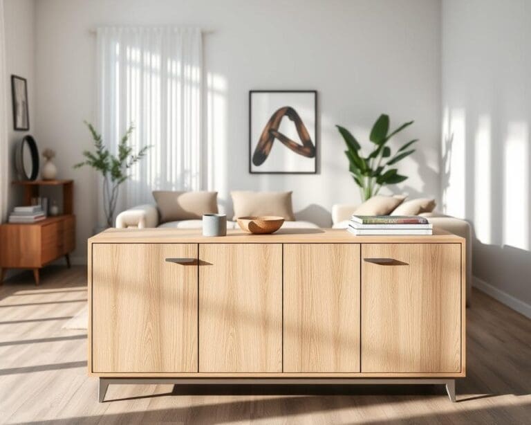 Welke kast past het best in een moderne woonkamer?