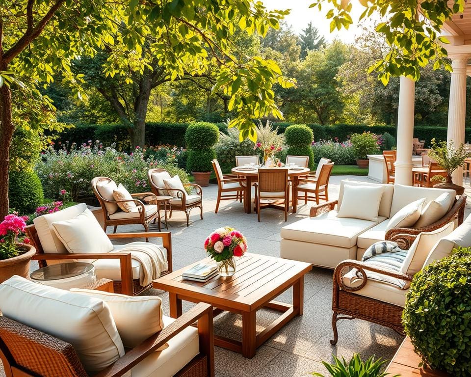 Welke tuinmeubels maken je terras comfortabeler?