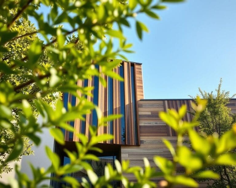 duurzame gevel en wandbeplating