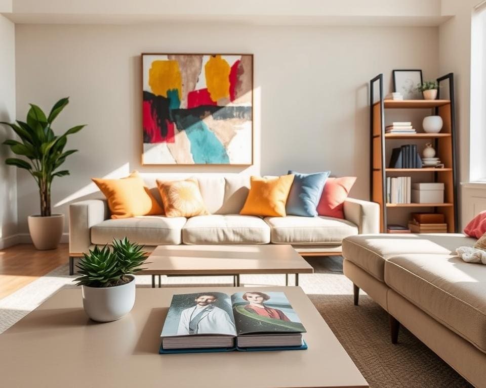 kunst interieur combineren