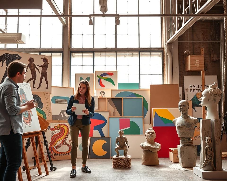 moderne kunst trends