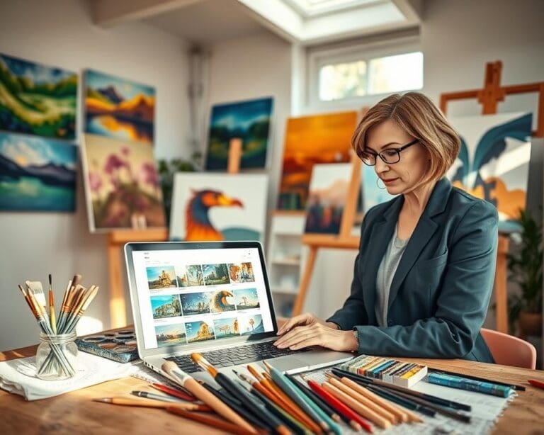 kunst online verkopen
