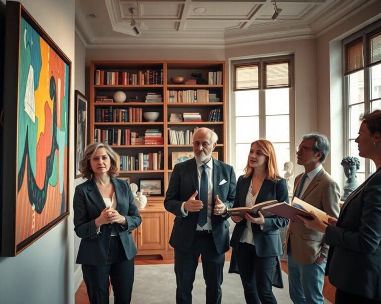 kunstverzamelaars bereiken