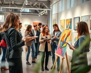 creatieve kunstmarketing