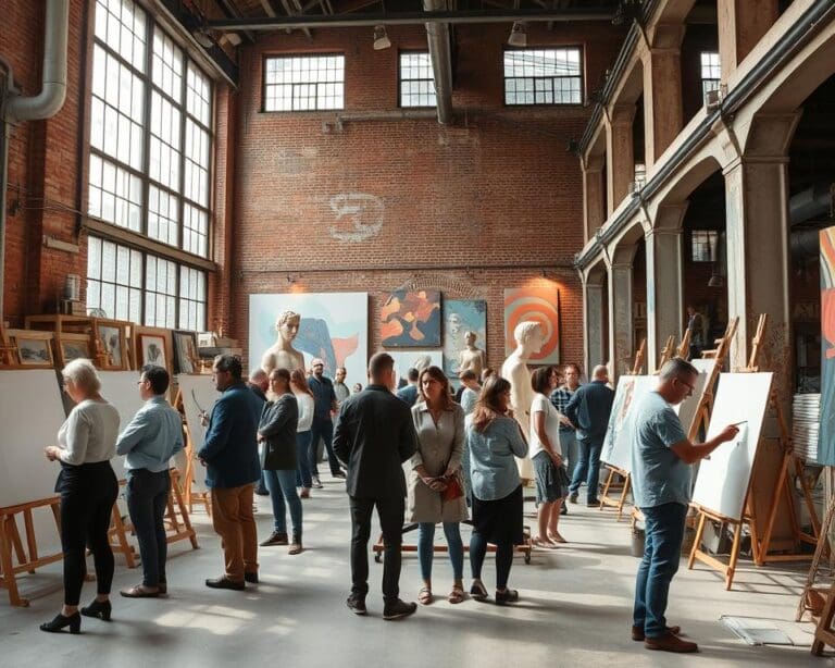 kunst in fabriekspanden