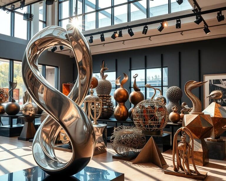 metalen kunstwerken
