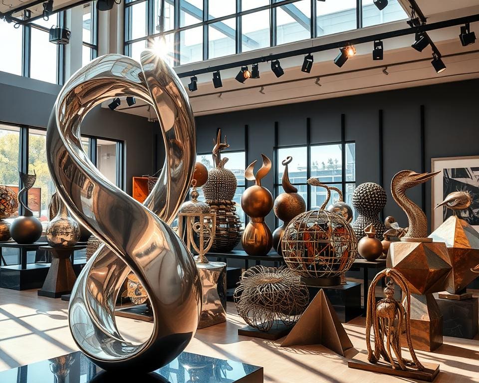 metalen kunstwerken