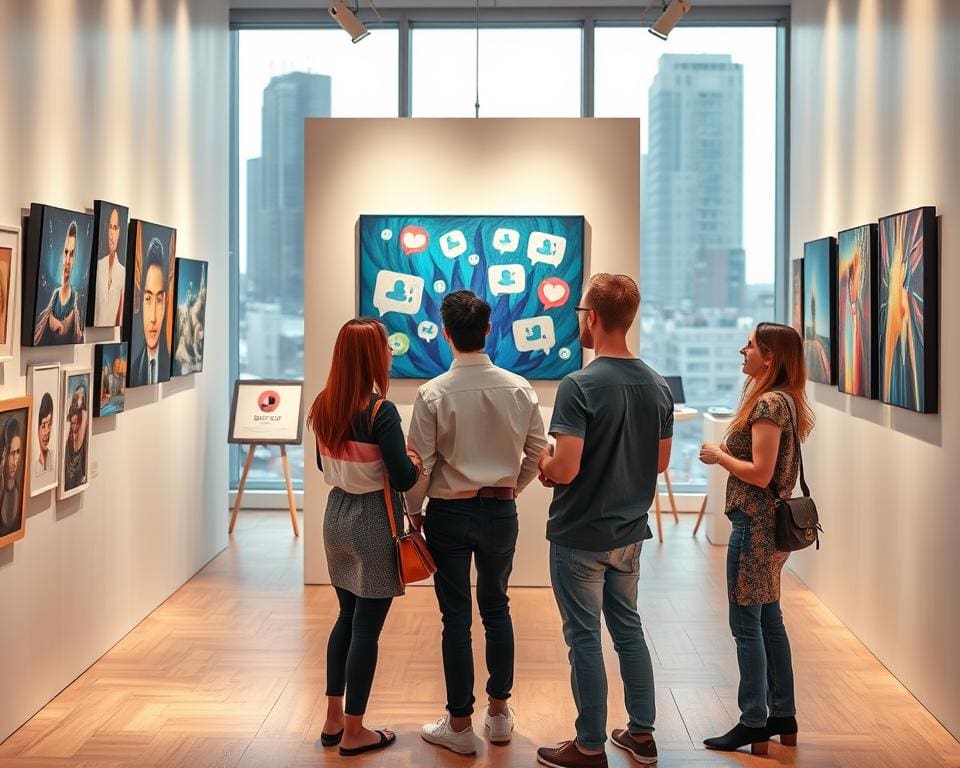 social media kunst