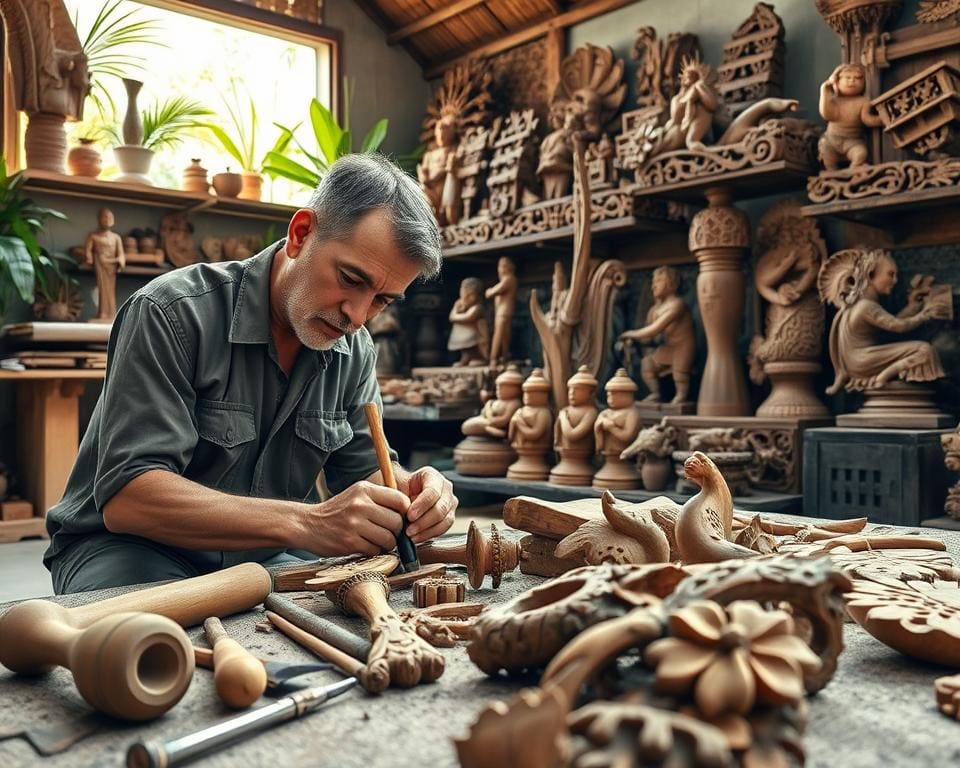 Balinese houtsnijkunst