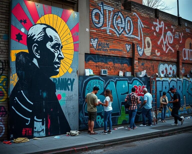 Banksy street art