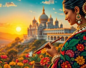 Indiase miniatuurschilderkunst
