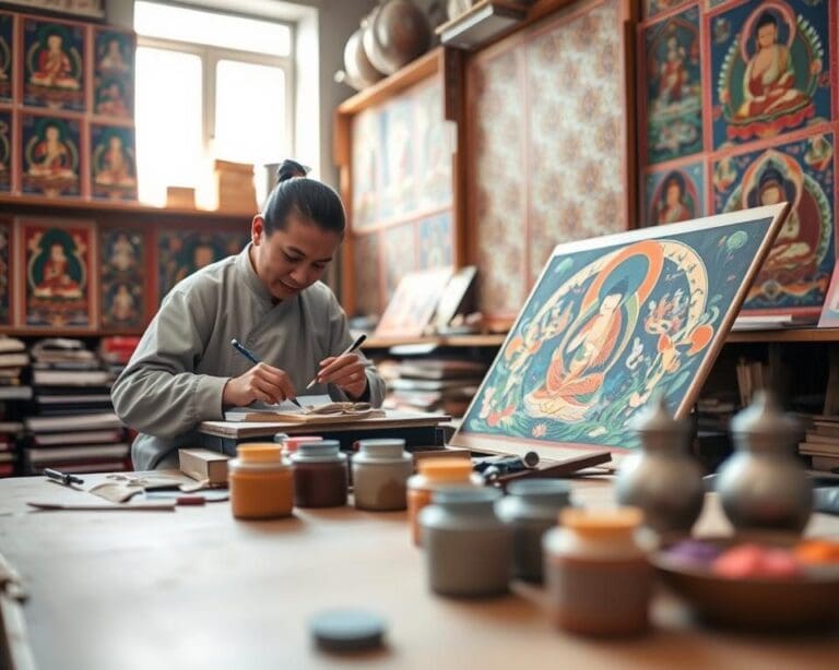 Tibetaanse thangka