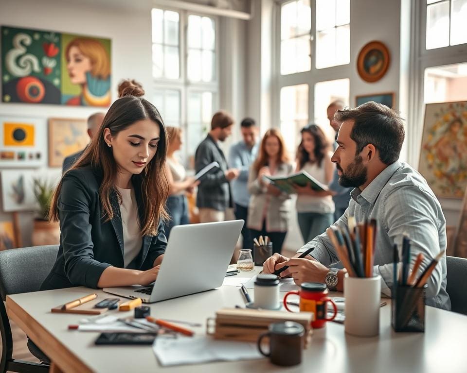 social media voor kunstenaars